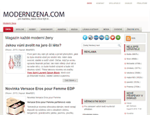 Tablet Screenshot of modernizena.com